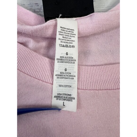 Thrasher Magazine Godzilla Logo Light Pink Womens Skateboard T-Shirt Size L - Picture 9 of 10